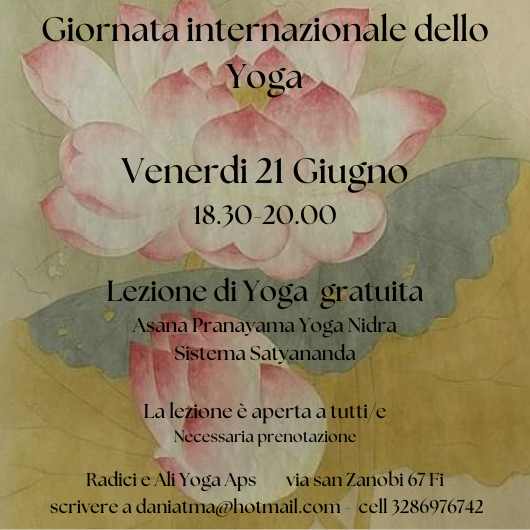 Giornata Internazionale dello Yoga